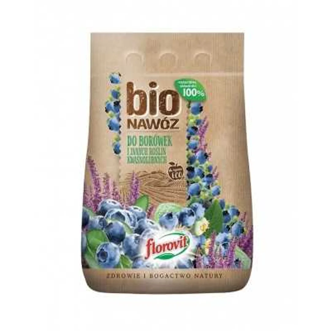 FLOROVIT BIO NAWÓZ DO BORÓWEK I INNYCH 5L 3,15 KG ROŚLIN KWAŚNOLUBNYCH