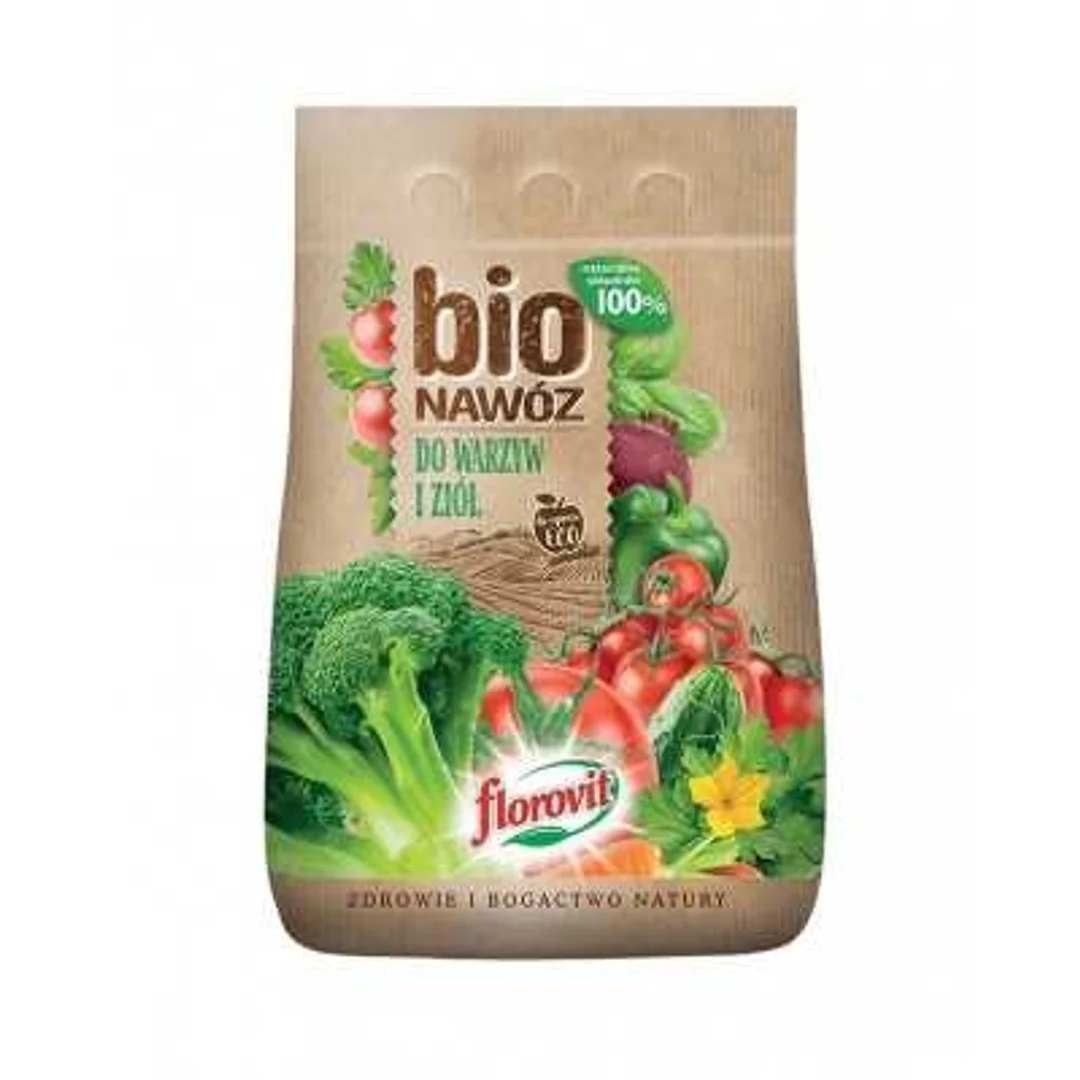 FLOROVIT BIO NAWÓZ DO WARZYW I ZIÓŁ 5L 3,15 kg