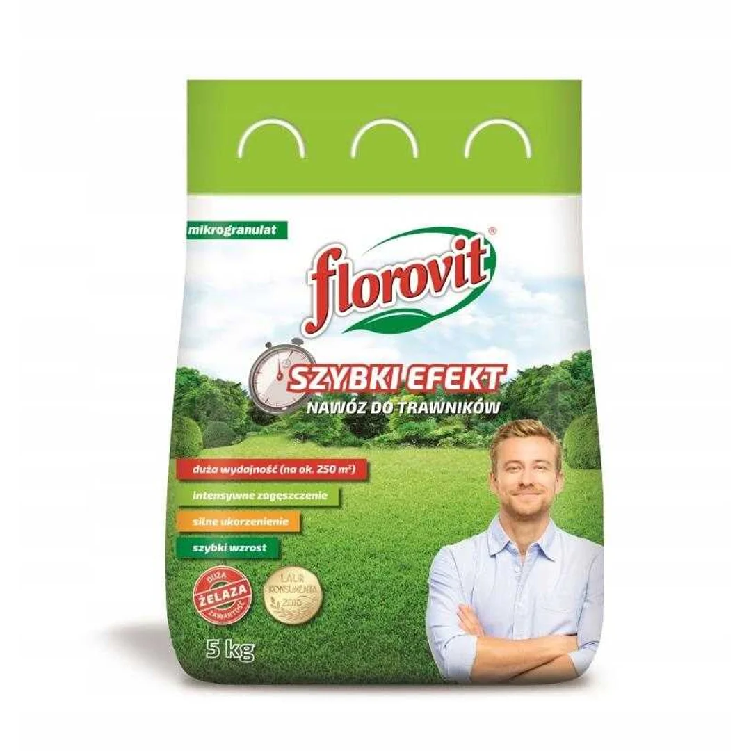 Florovit nawóz do trawników Szybki Efekt 10kg