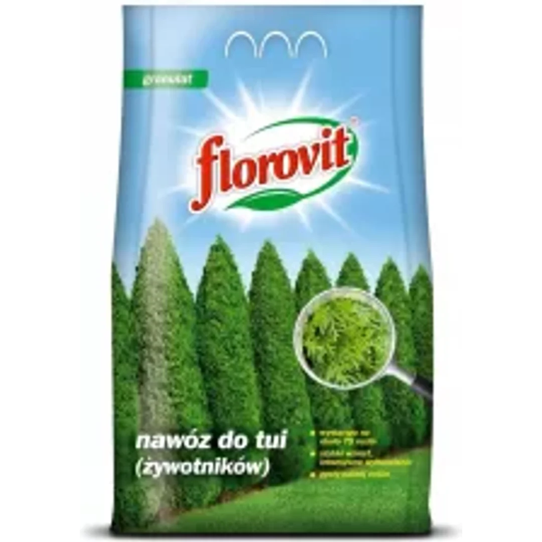 FLOROVIT,,NAWÓZ DO TUI (ŻYWOTNIKÓW) 1 KG