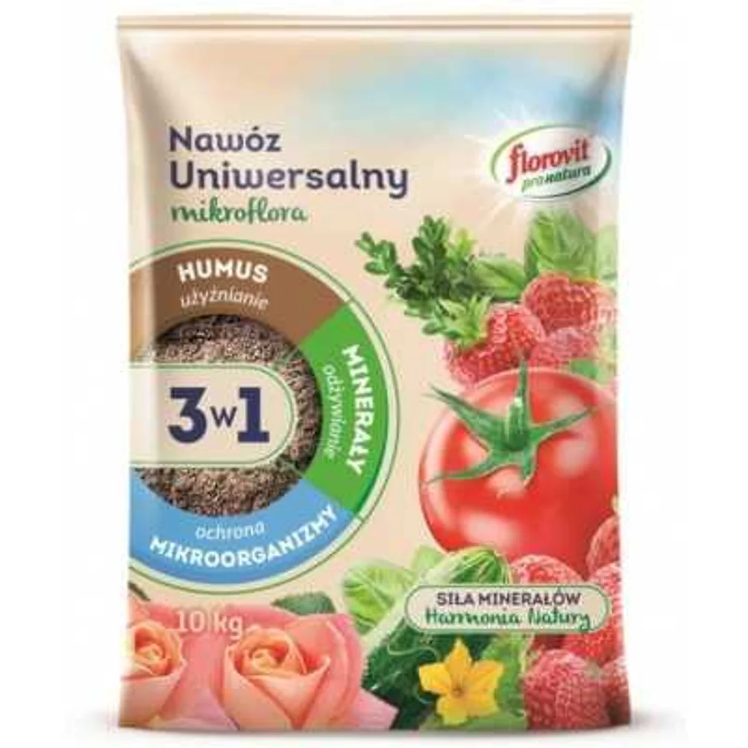 FLOROVIT PRO NATURA MIKROFLORA 3w1 10KG