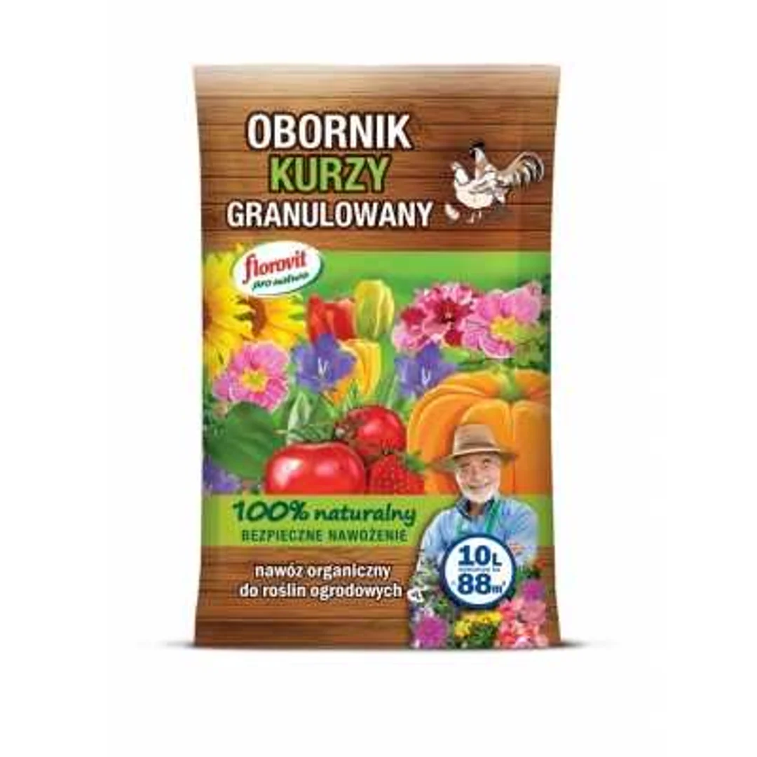 FLOROVIT PRO NATURA OBORNIK GRANULOWANY 10L KURZY (7,0 kg)