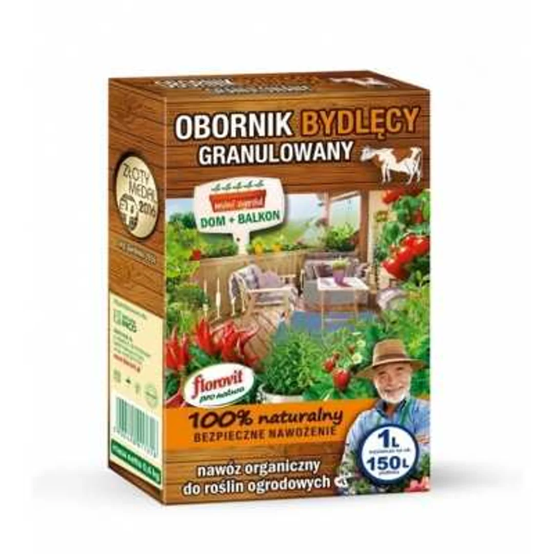 FLOROVIT PRO NATURA OBORNIK GRANULOWANY 1L BYDLĘCY