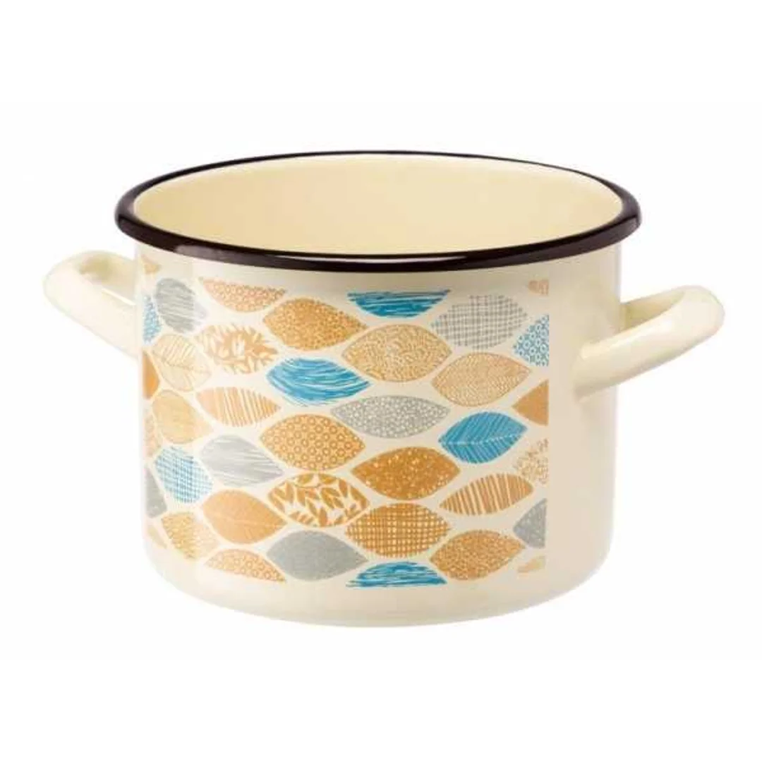 Garnek emaliowany z kalką 16cm 2,4L Primero, WZ1