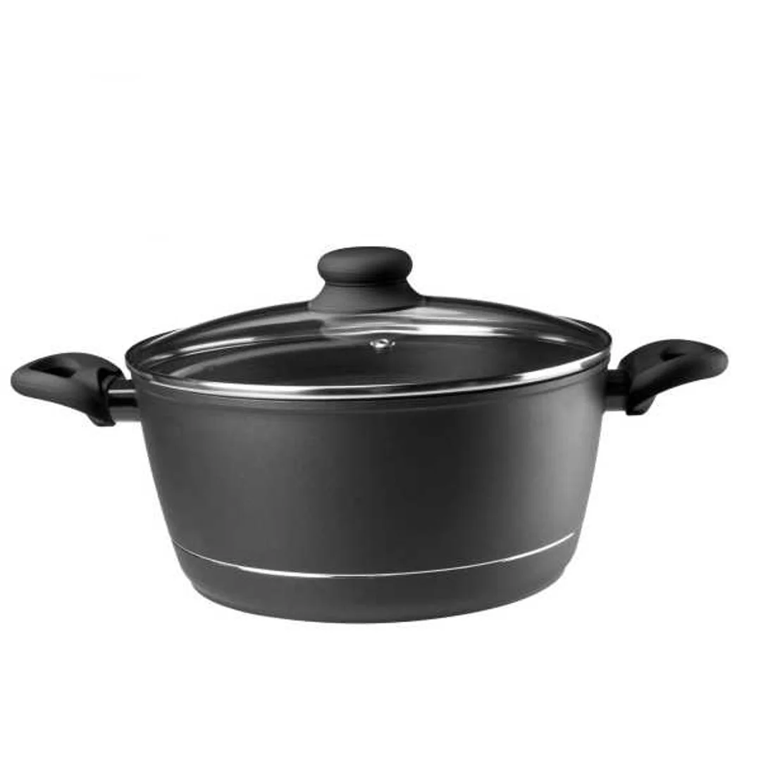 Garnek z szklaną pokrywą 2.5l 20cm Roya 6736