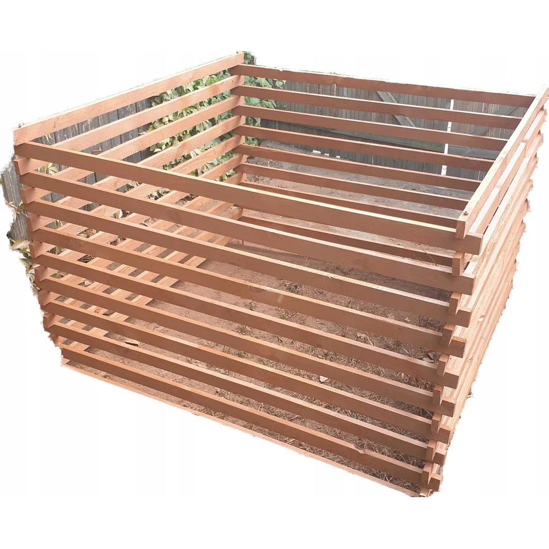 Kompostownik EKO drewniany impregnowany TEAK 560L