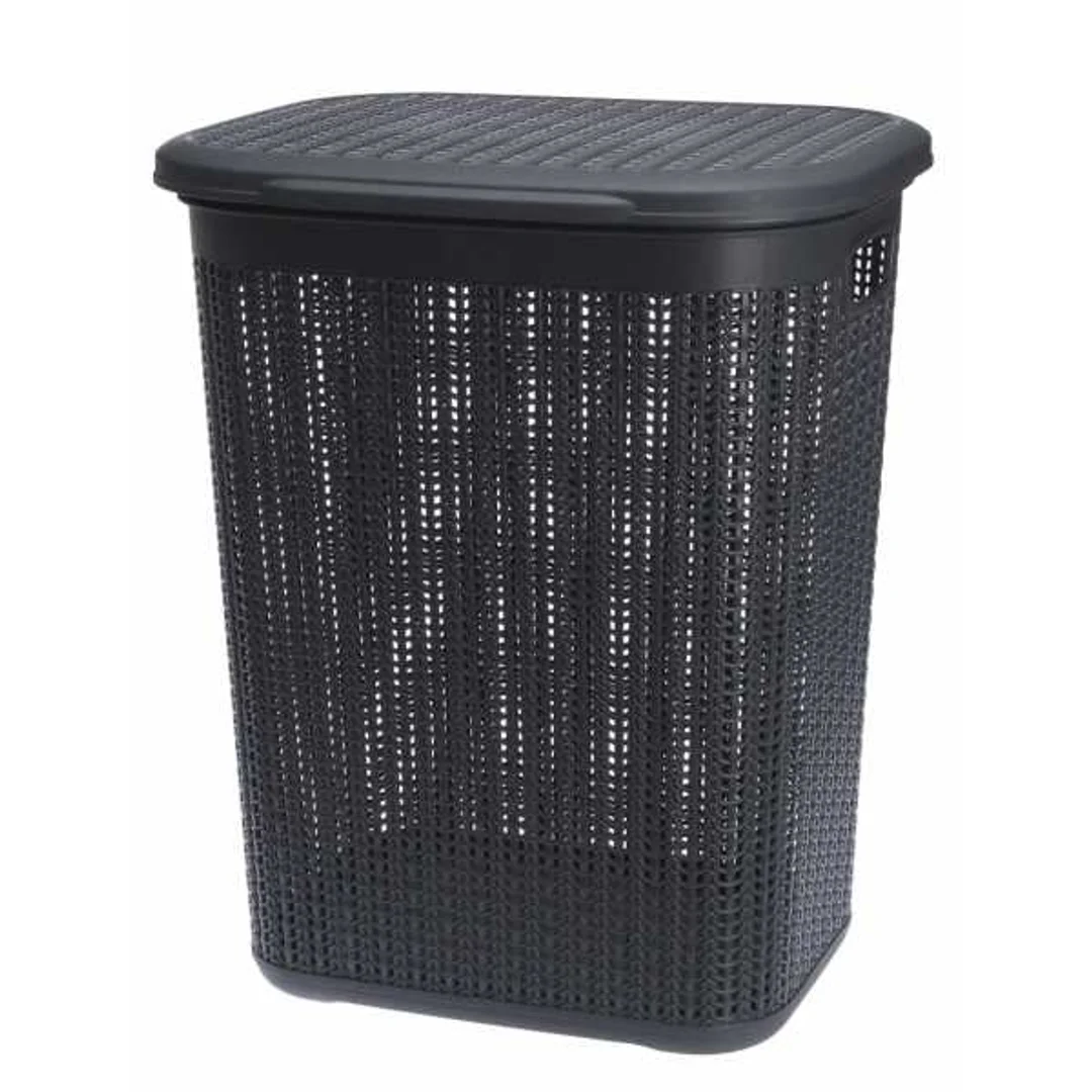 Kosz na bieliznę 50L Willow grafit 22759