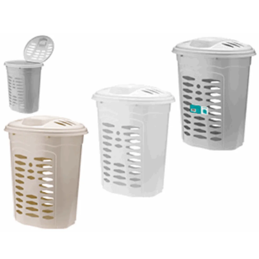 KOSZ NA BIELIZNĘ ARLO 40L SZARY 04132 $