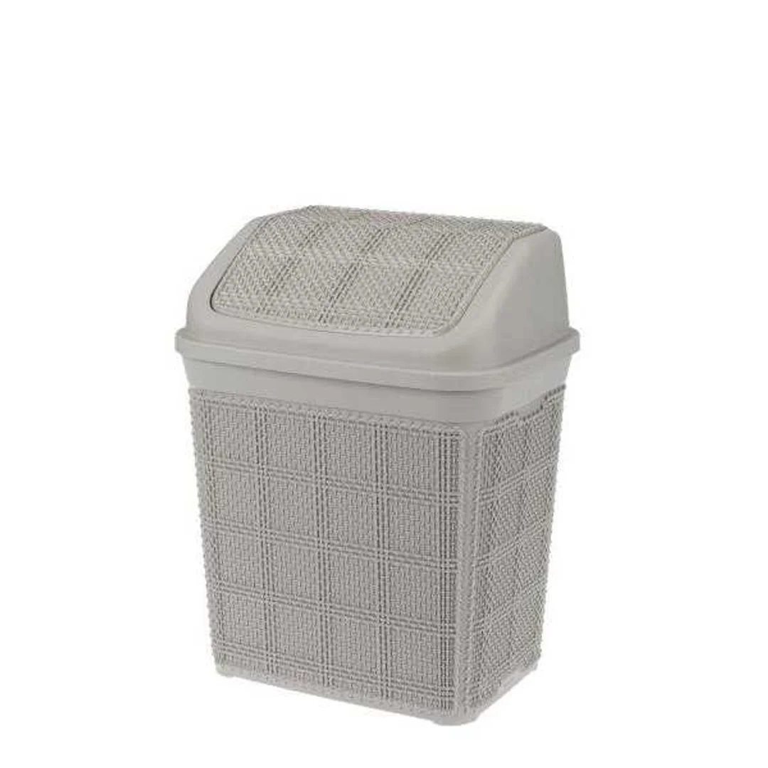 Kosz na śmieci uchylny Canvas 6.5L, szary jasny 26980
