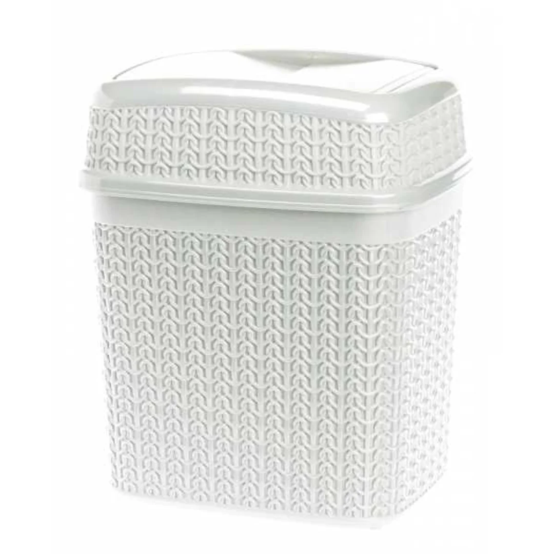 Kosz uchylny 5L Willow biały 22774