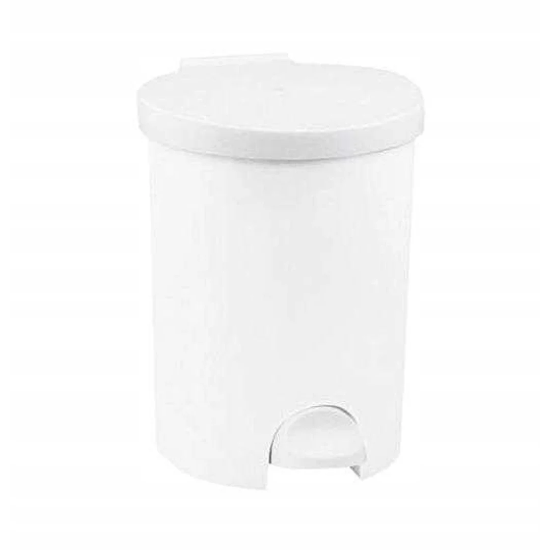 Kosz z pedałem Curver 25L biały