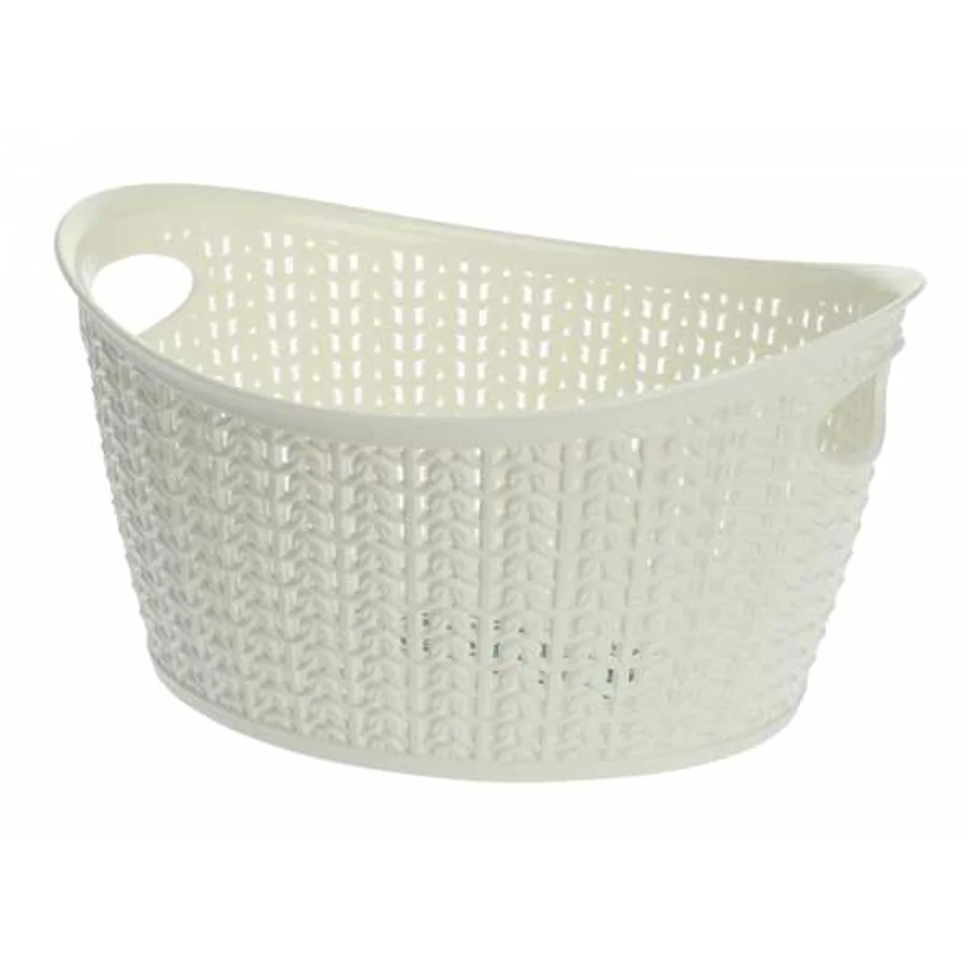 Koszyk owalny M 3,3L Willow biały 22809