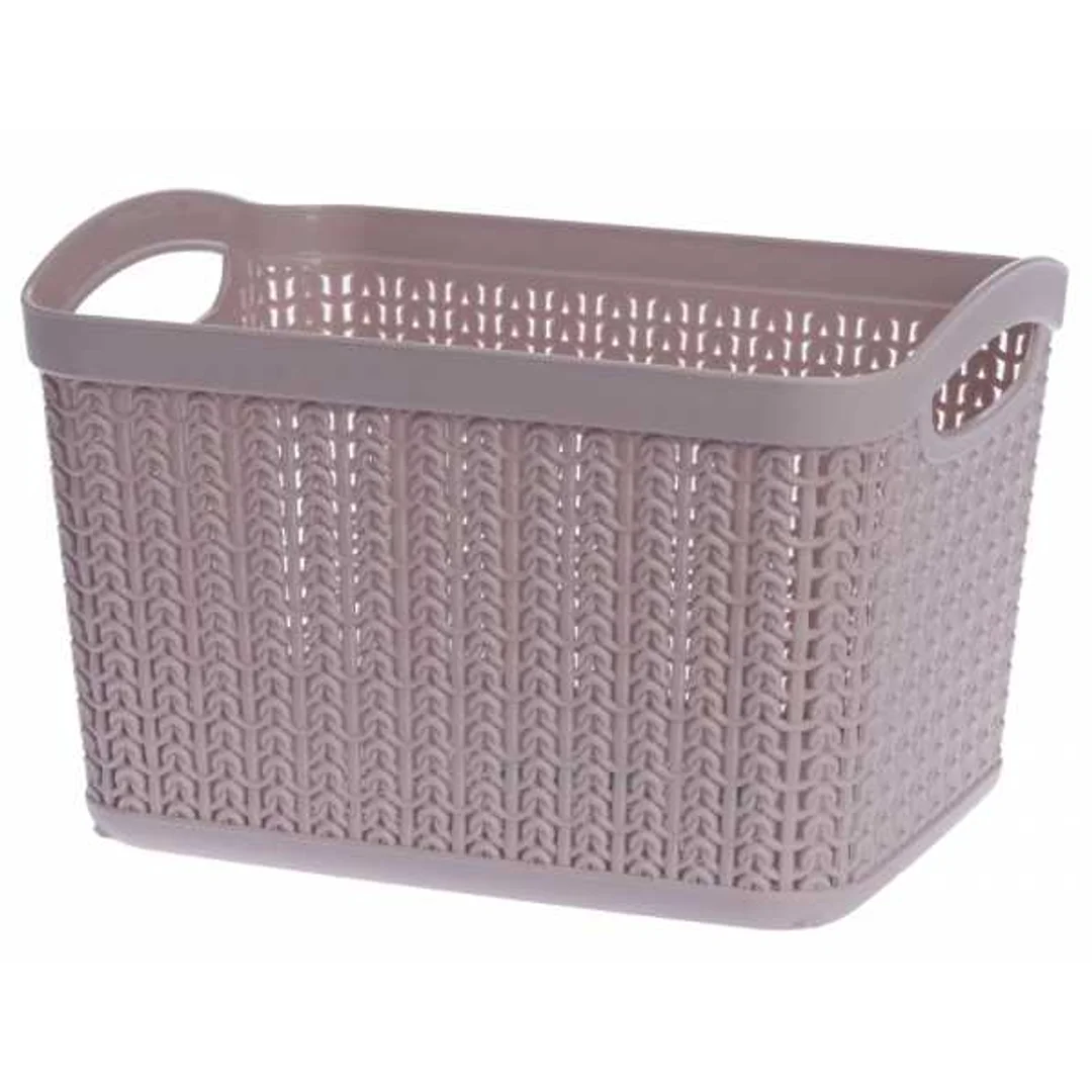 Koszyk prostokątny L 6,6L Willow różowy 22794