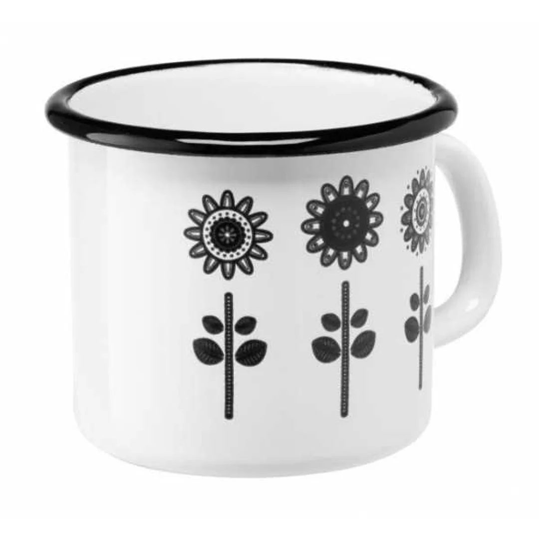Kubek emaliowany z kalką 9cm 0,5L PRIMERO, WZ2