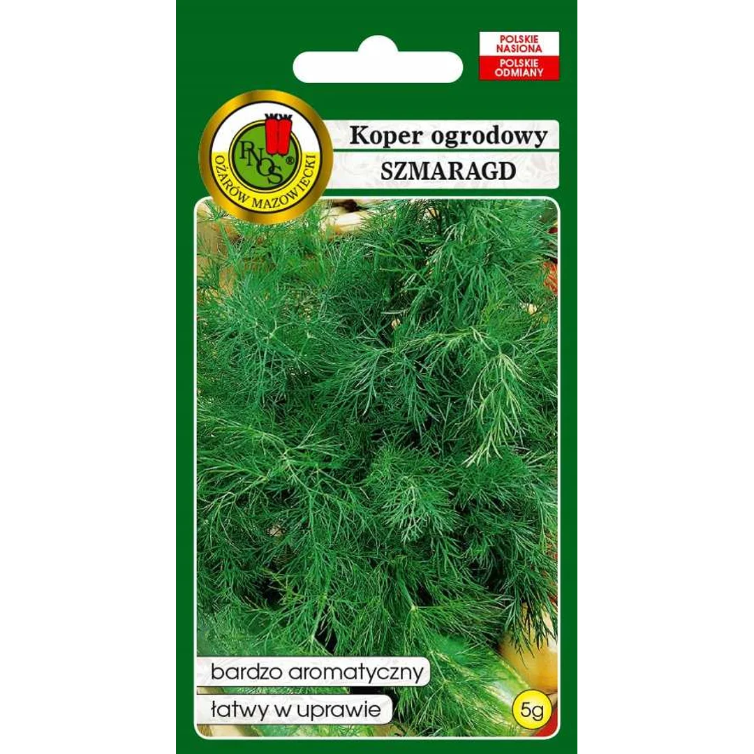 Nasiona KOPRU OGRODOWEGO SZMARAGD 100g