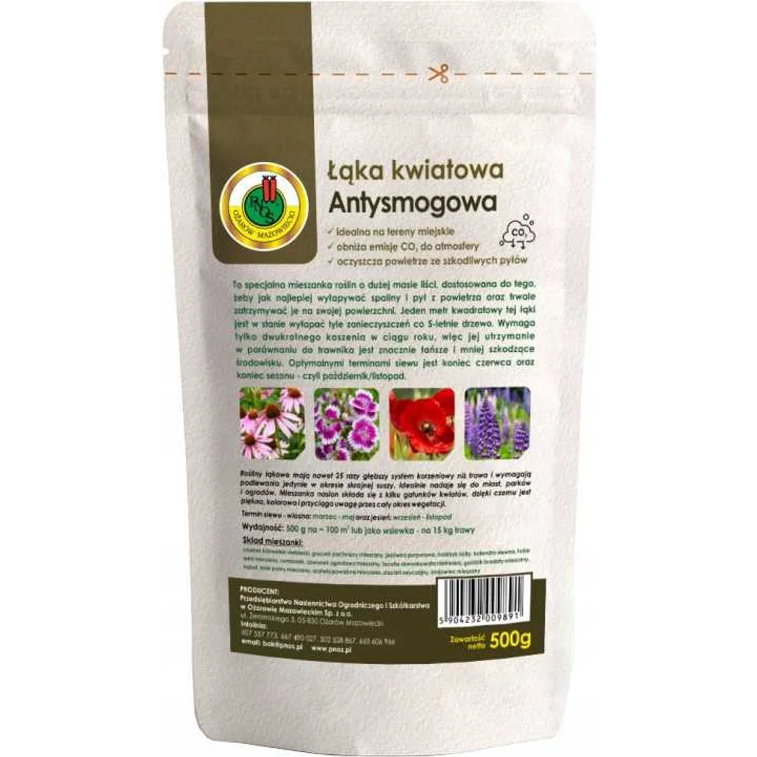 Nasiona Kwiatowa Łąka ANTYSMOGOWA 500g