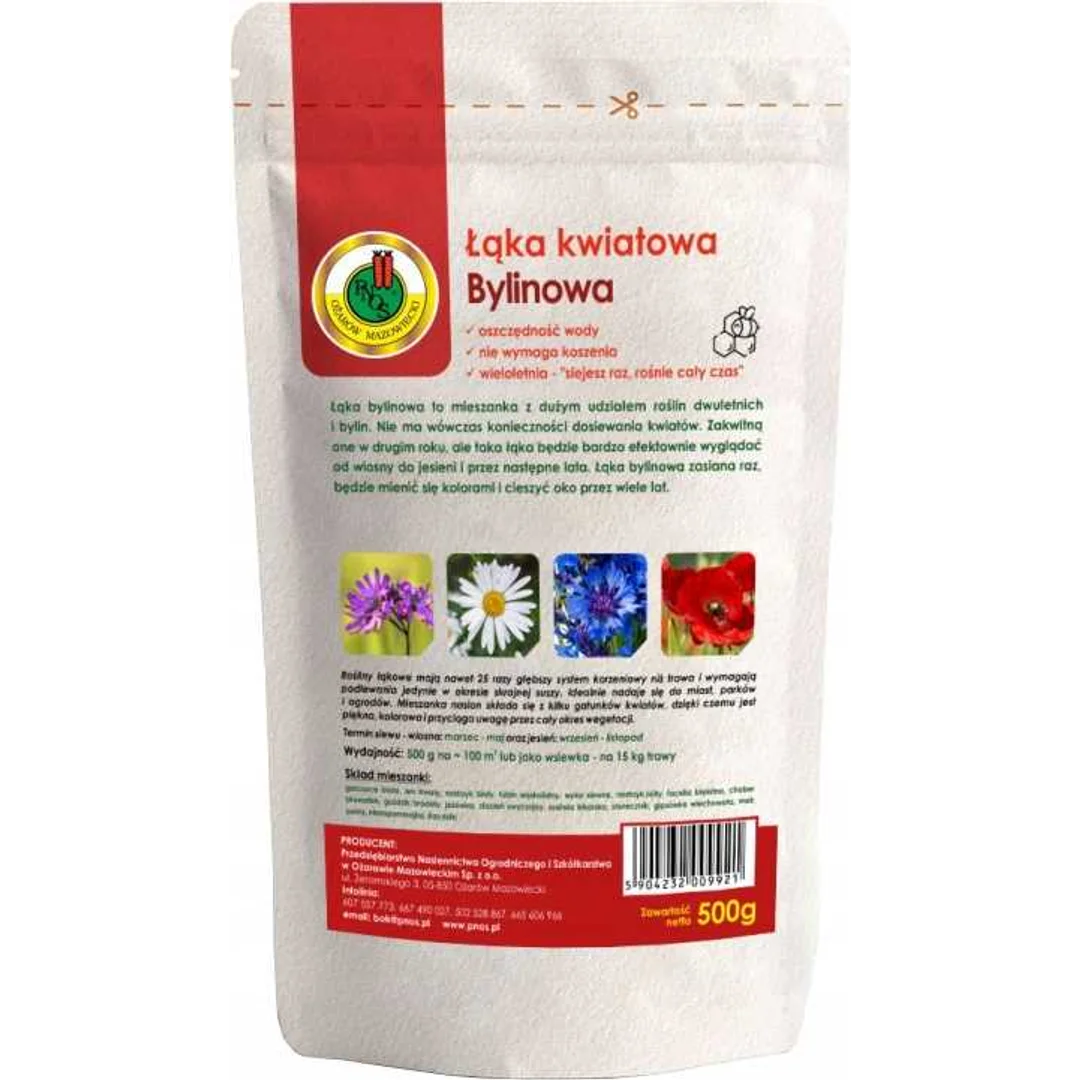 Nasiona Kwiatowa Łąka BYLINOWA 500g
