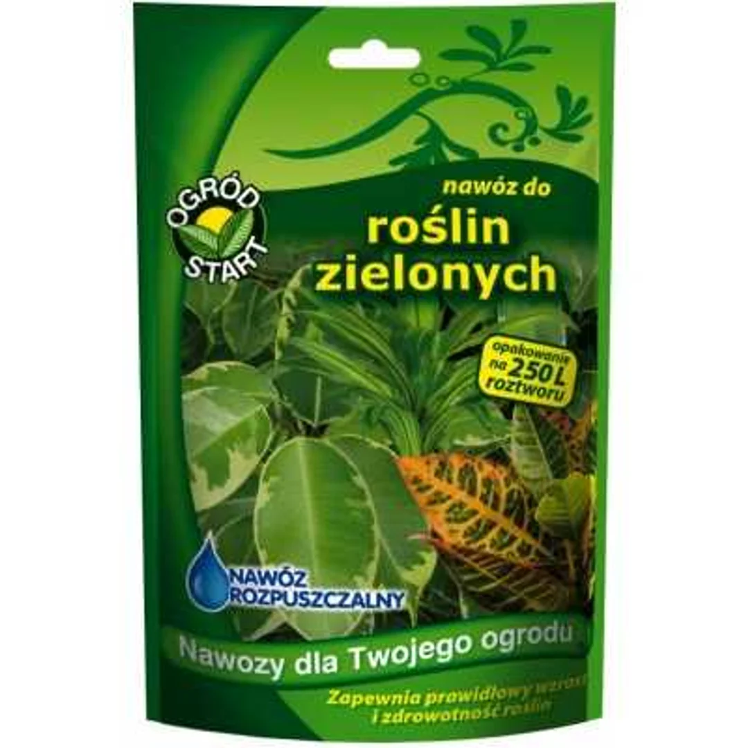 NAWÓZ DO ROŚLIN ZIELONYCH ROZPUSZCZALNY 250g
