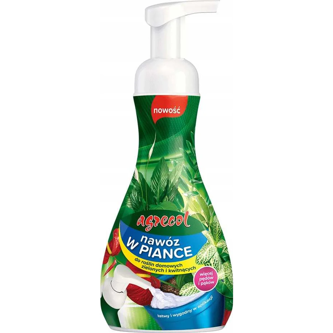 NAWÓZ W PIANCE DO ROŚLIN DOMOWYCH 250ml AGRECOL
