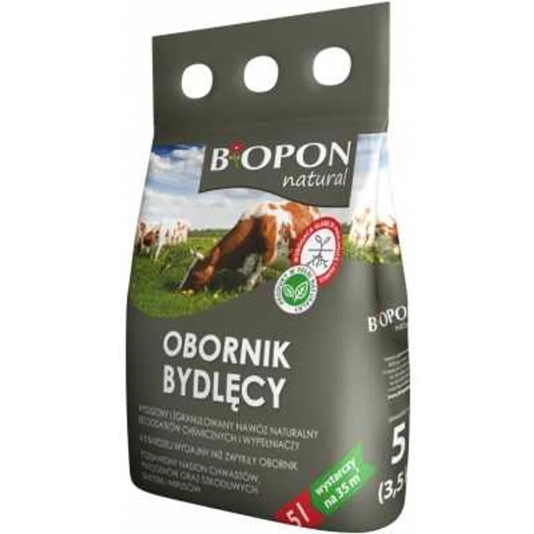 OBORNIK NATURAL GRANULOWANY BYDLĘCY 5L biopon