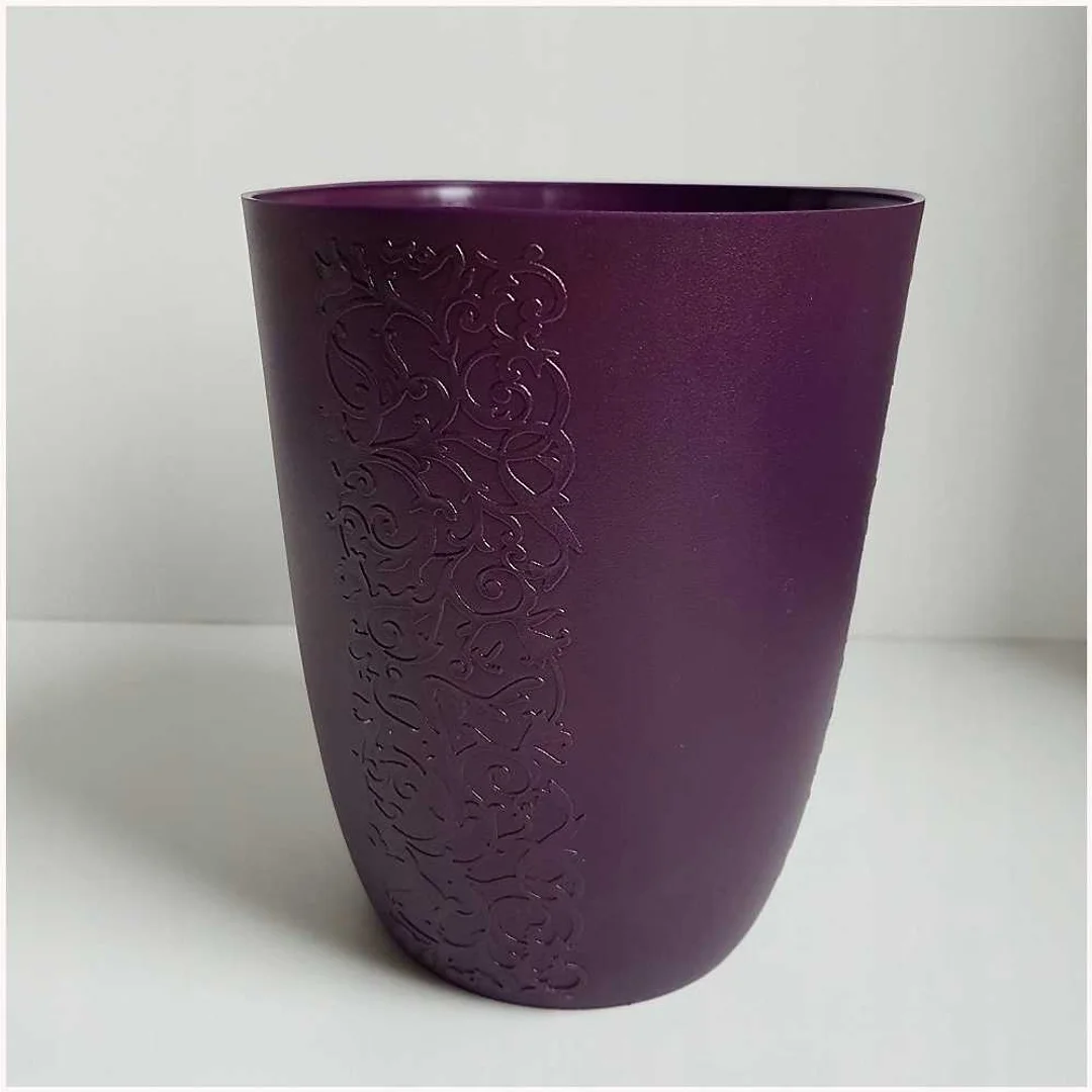 Osłonka storczyk Madlen 16cm śliwkowy