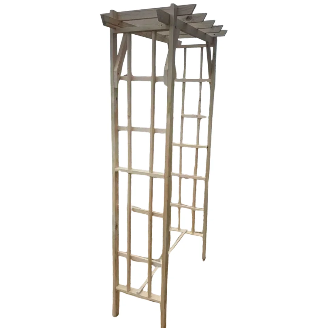 Pergola ogrodowa drewniana 130x200x30
