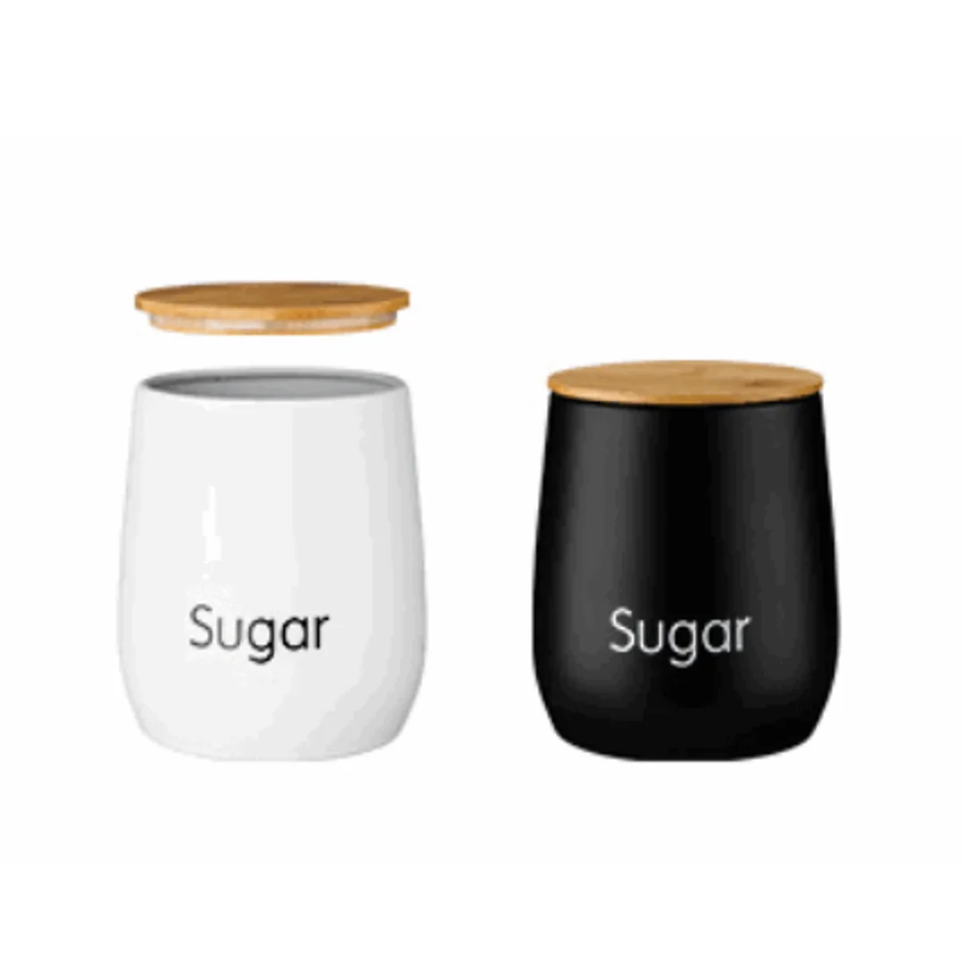 POJEMNIK MET.OKR.MONACO SUGAR BIAŁY 26172