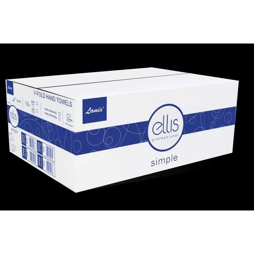 Ręcznik ZZ ELLIS Simple celuloza 2w biały /3000