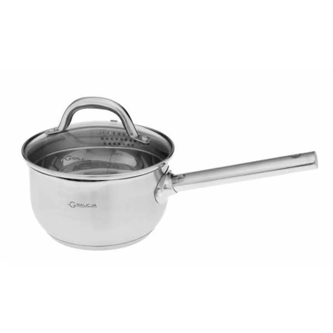 Rondelek do odcedzania nierdzewny z dzióbkiem 16cm/1,8L Dakota
