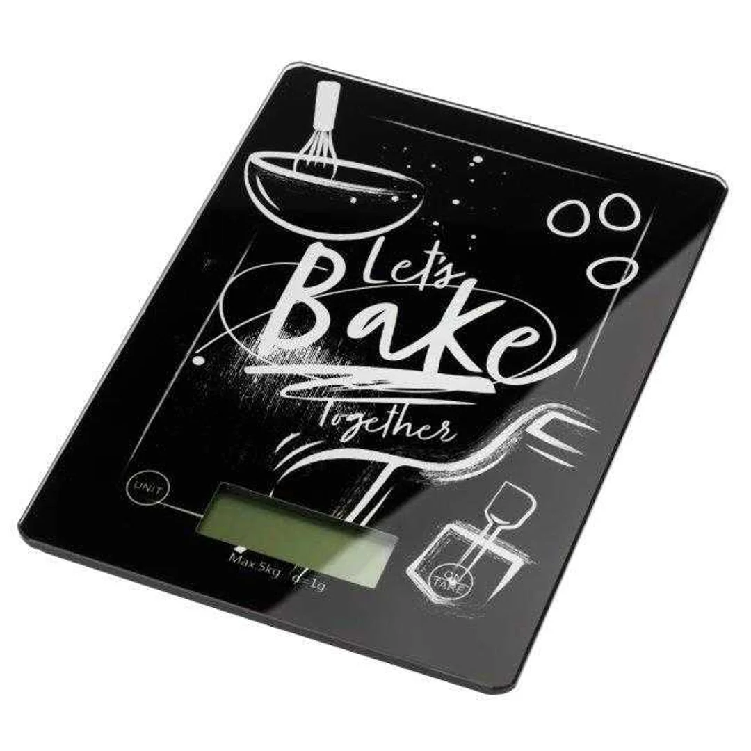 Waga kuchenna elektryczna czarna SCANDI