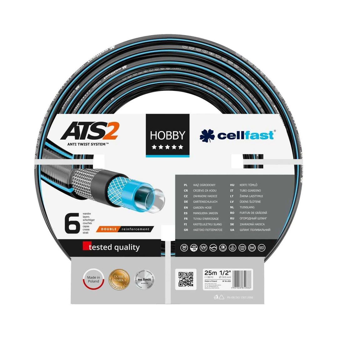 Wąż ogrodowy Hobby ATS2 1/2" 50m