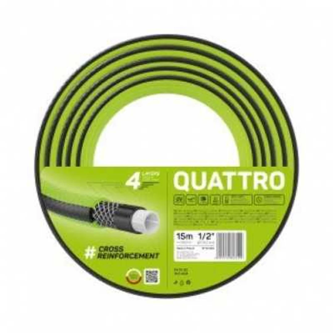 WĄŻ OGRODOWY QUATTRO 4 WARSTWOWY 3/4' 15MB