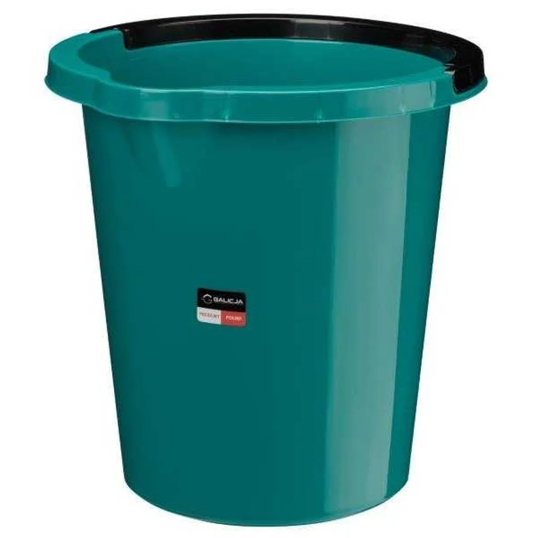 Wiadro 5L plastikowe, zielone, okrągłe 24549