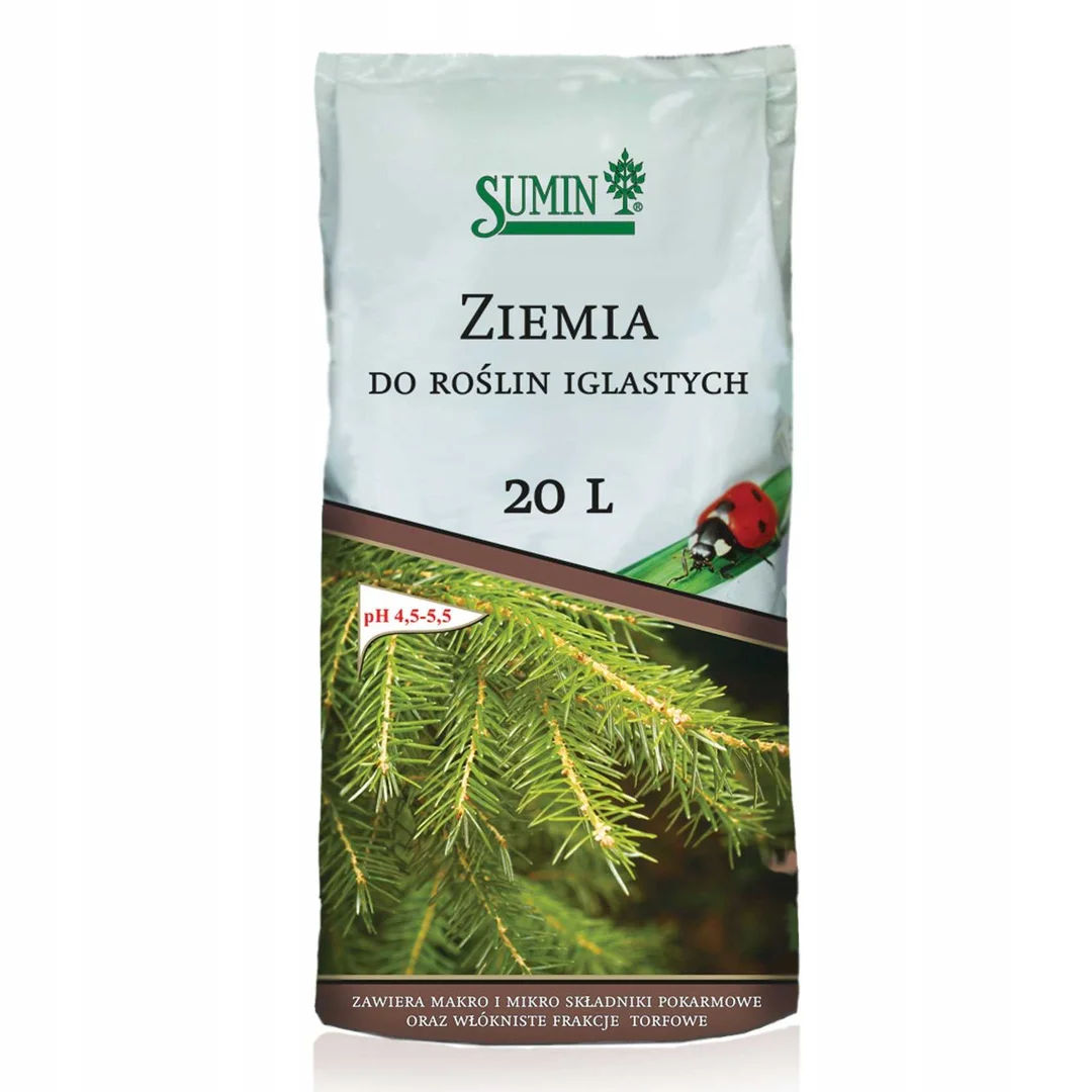 Ziemia do roślin iglastych / kwaśno lubnych 50L