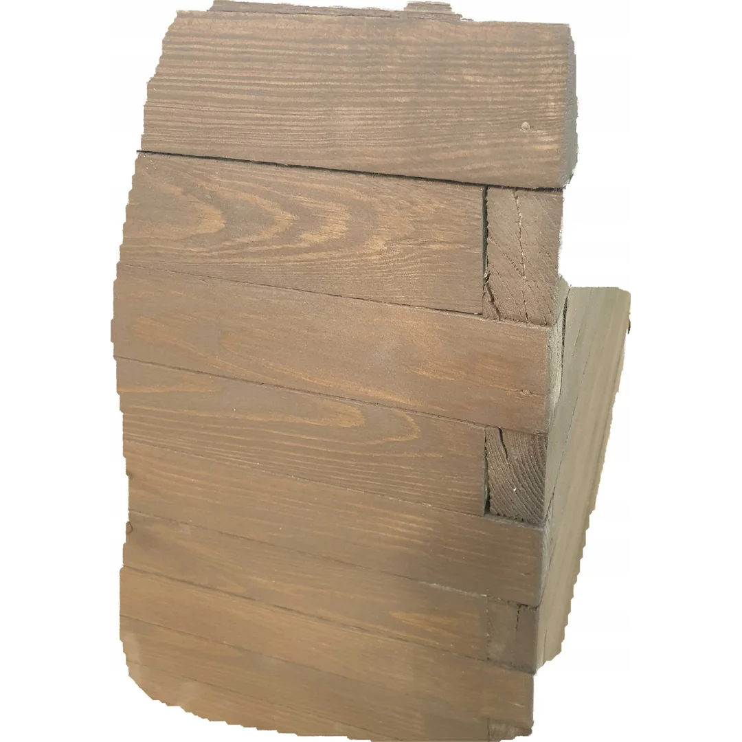 Donica drewniana 60 x 40 cm PALISANDER — zdjęcie 2