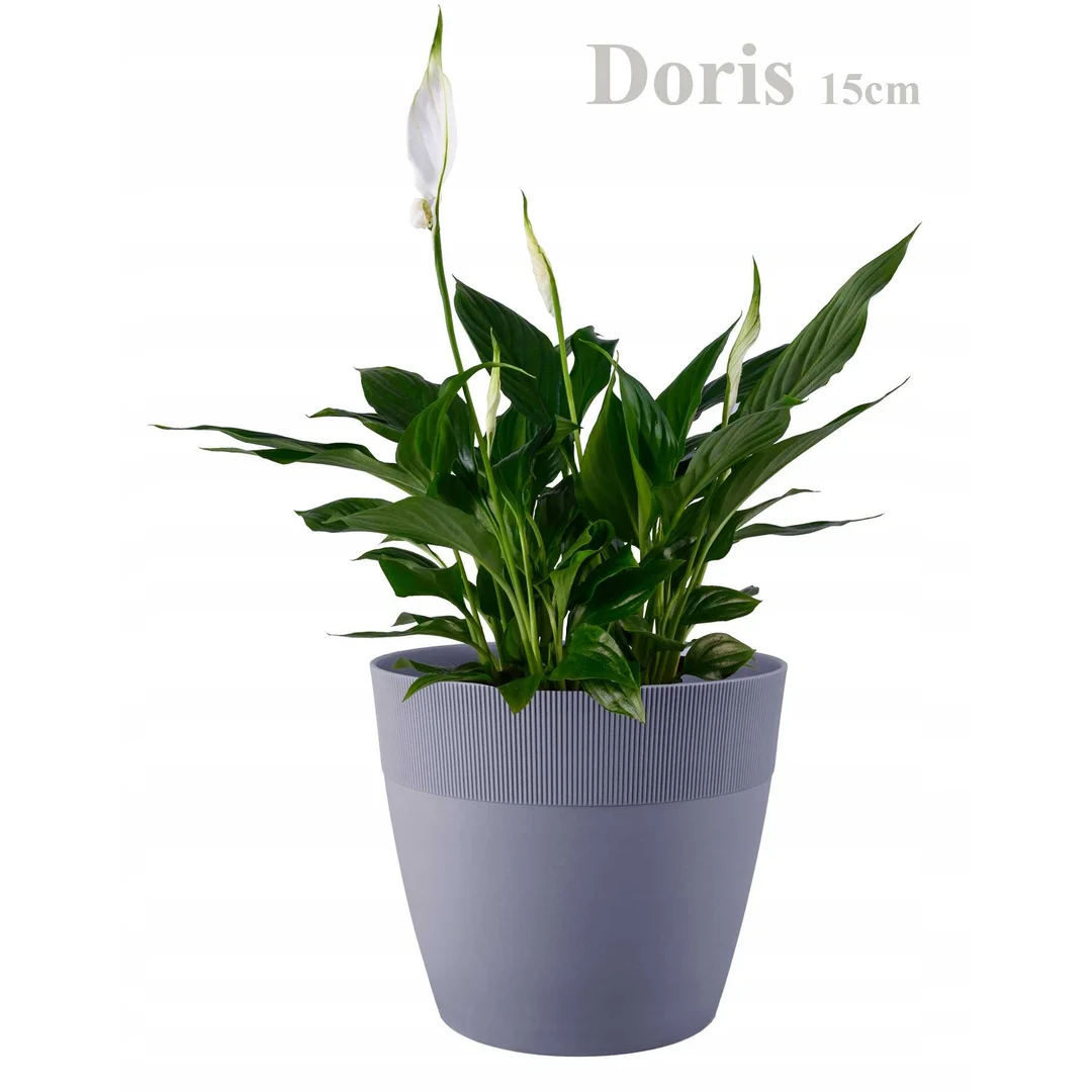 Doniczka osłonka Doris 21cm karmelowa — zdjęcie 2