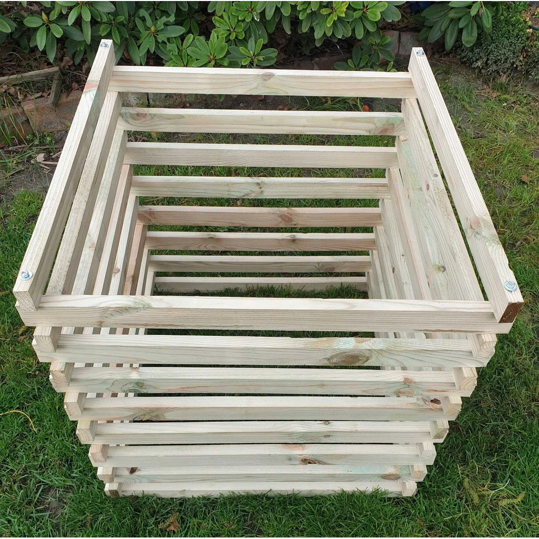 Kompostownik EKO drewniany 560L — zdjęcie 3