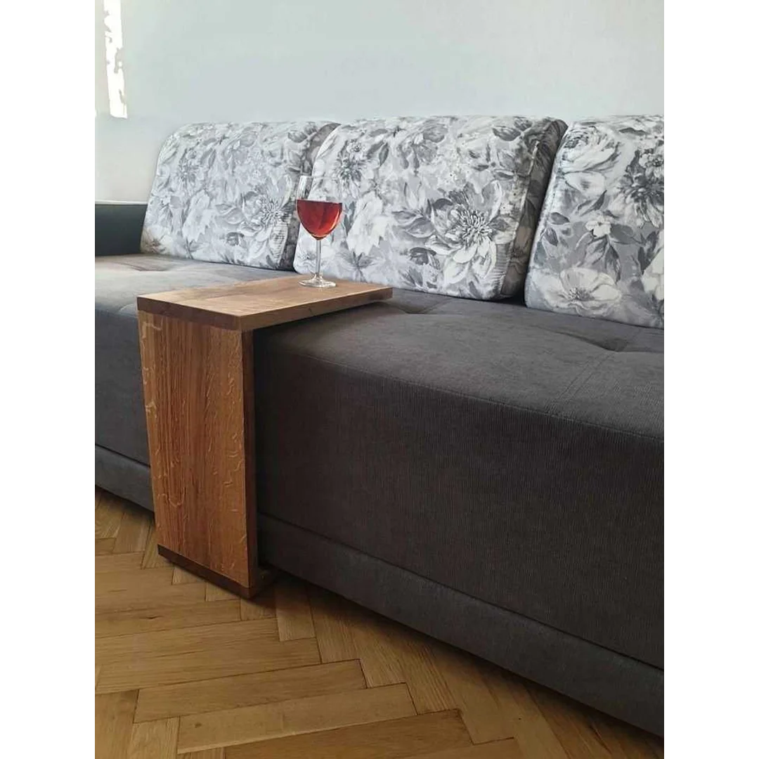 Stolik dębowy pod tapczan 45x23 — zdjęcie 2