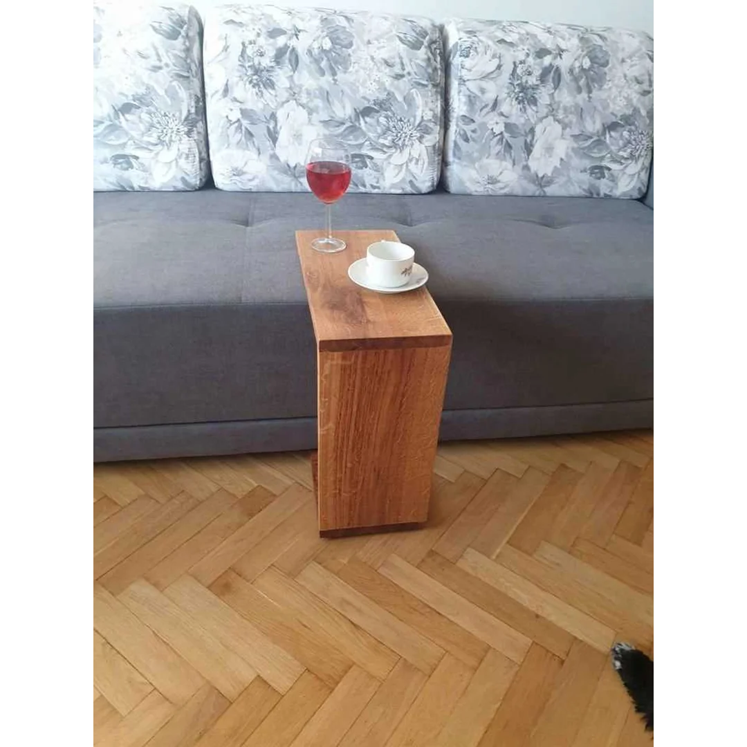 Stolik dębowy pod tapczan 45x23 — zdjęcie 3