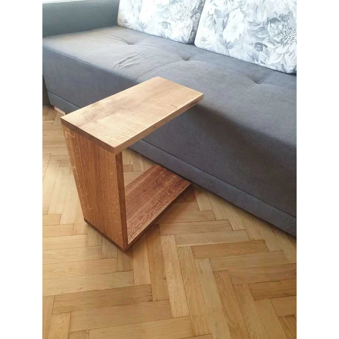 Stolik dębowy pod tapczan 45x23 — zdjęcie 4