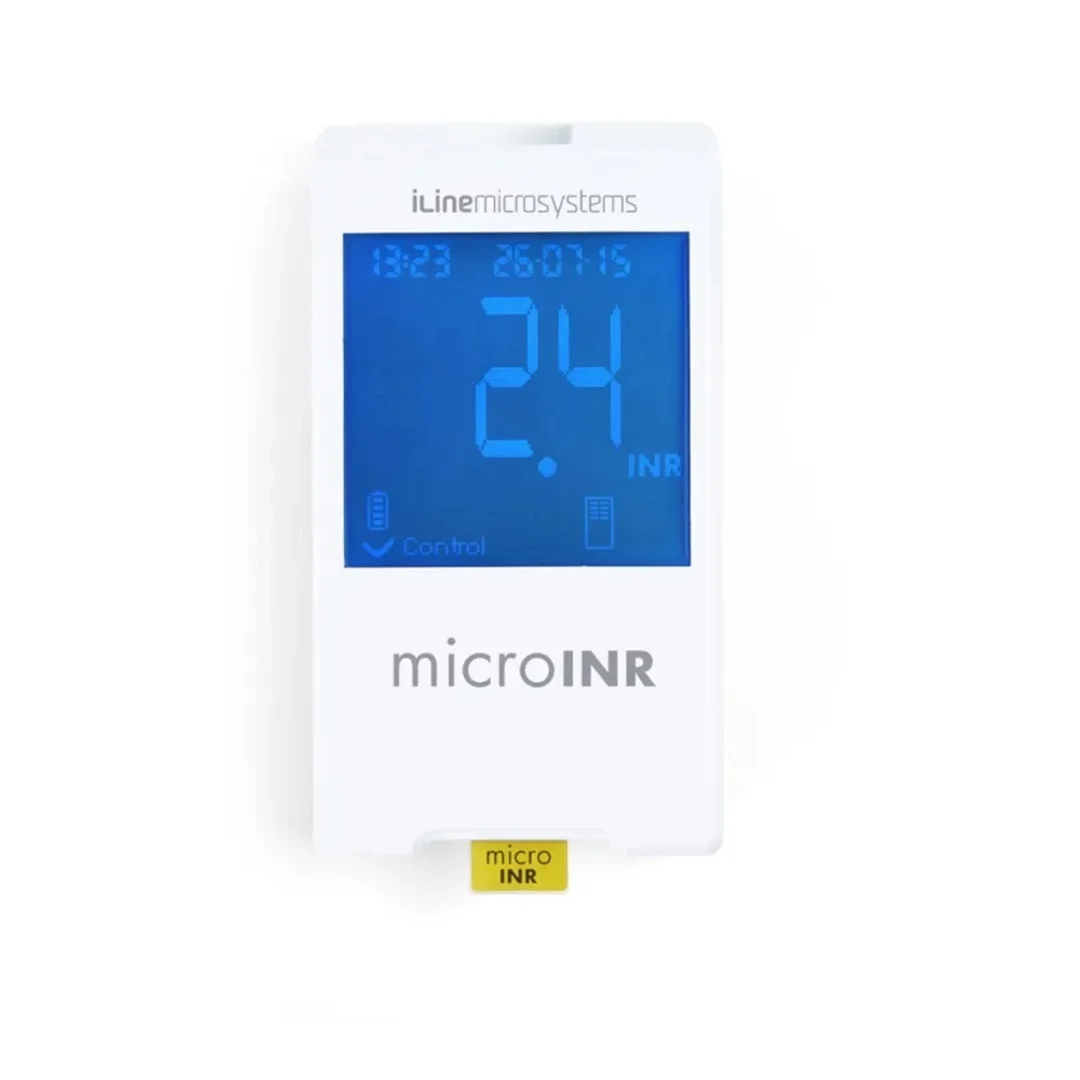 MICROINR Aparat do kontroli krzepliwości krwi, monitor INR do użytku domowego i prof.
