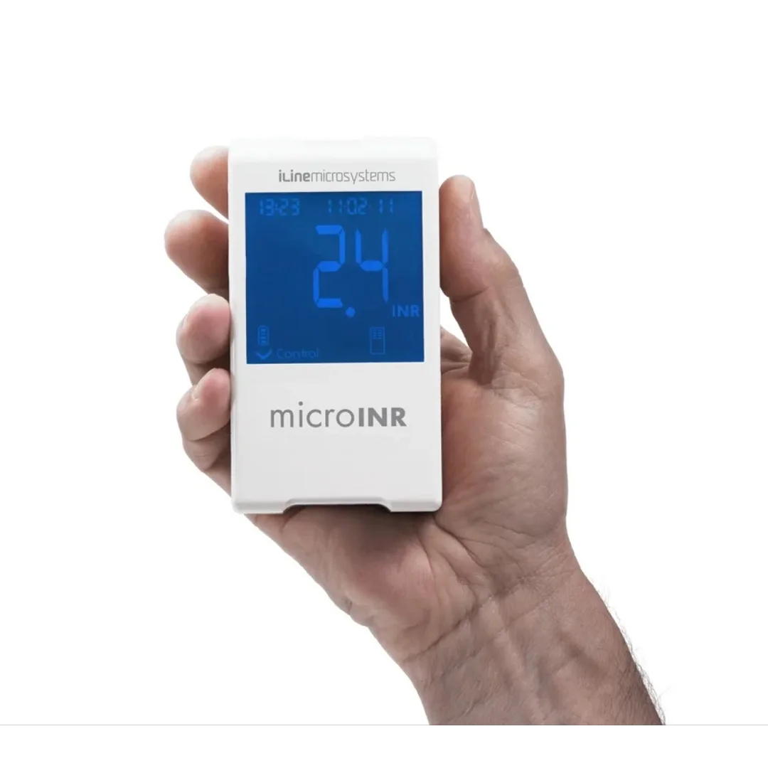 MICROINR Aparat do kontroli krzepliwości krwi, monitor INR do użytku domowego i prof.