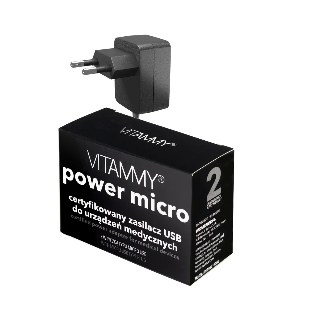 VITAMMY NEXT 1 + POWER MICRO Zestaw – ciśnieniomierz naramienny idealny do domu