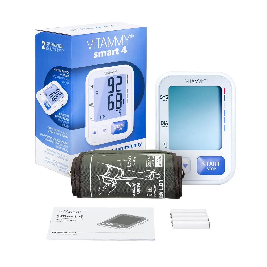 VITAMMY SMART 4 + POWER MICRO Zestaw prezentowy – ciśnieniomierz naramienny