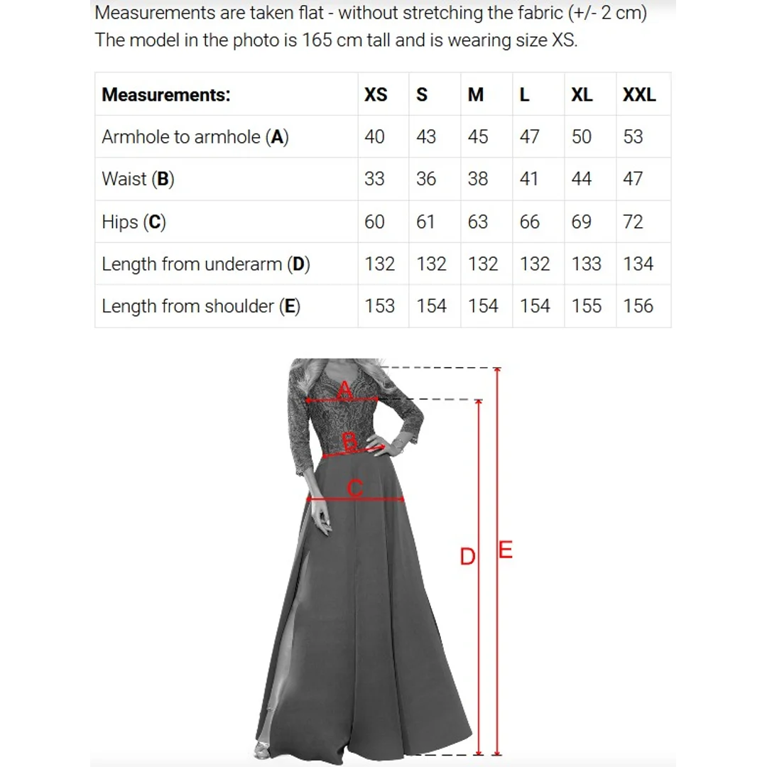 643-7 Elegancka wieczorowa suknia maxi z rozcięciem i różami - błękitna - 4