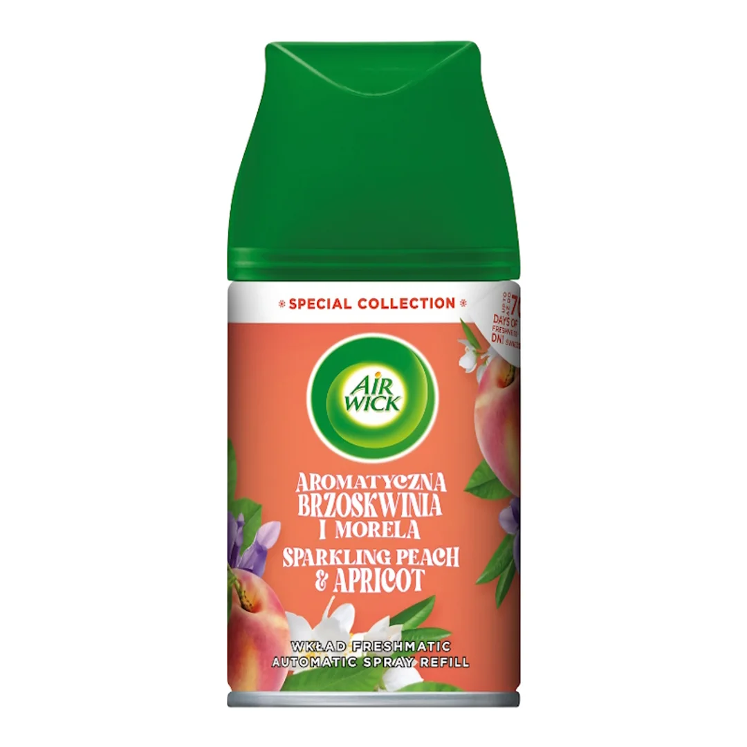 Air Wick Freshmatic – Wkład do automatycznego odświeżacza powietrza Morela i Brzoskwinia - 250 ml