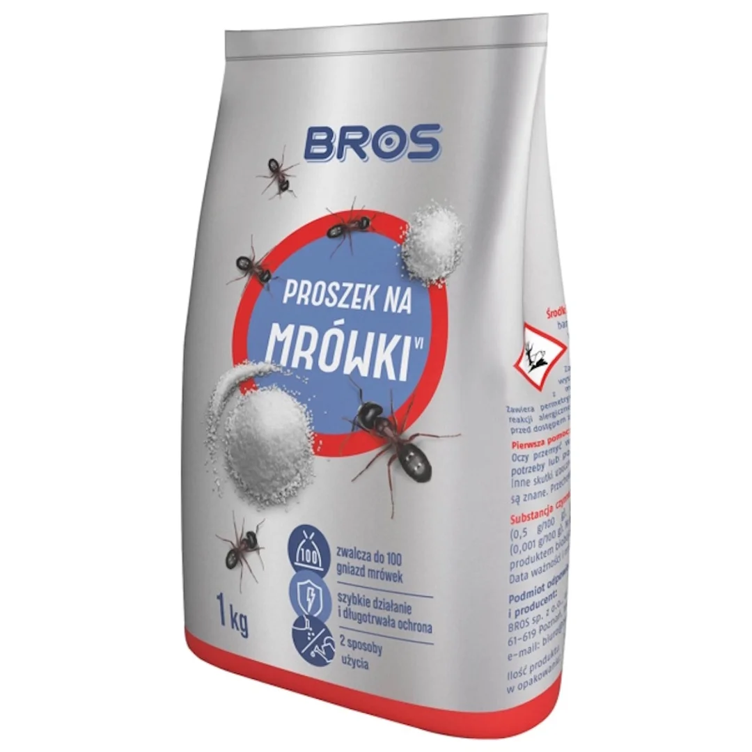 Bros – Proszek na mrówki, worek - 1 kg
