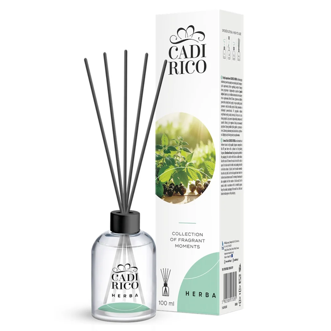 Cadirico Aroma Sticks Nature HERBA – Patyki zapachowe 100 ml
