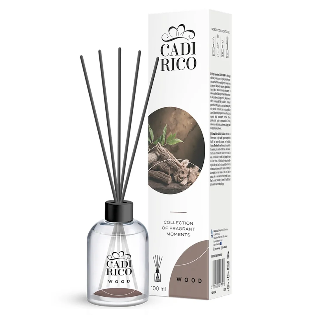 Cadirico Aroma Sticks Nature WOOD – Patyki zapachowe 100 ml