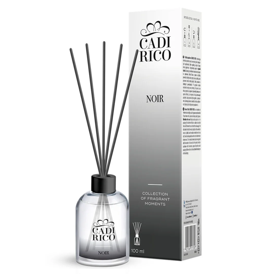 Cadirico Aroma Sticks Perfume NOIR – Patyki zapachowe 100 ml